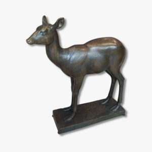 bronze-sculpture-de-biche-par-georges-guiraud