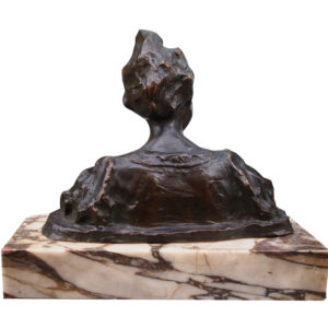 Bust of a young woman by Vladimir ERELMAN