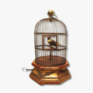 Singing bird cage, 19th century