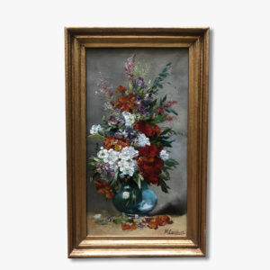 Huiles sur toile, Nature-mortes aux fleurs par Henri CAUCHOIS