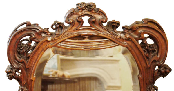 Miroir en bois attribué à Hector GUIMARD