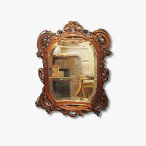 Wooden mirror attributed to Hector GUIMARD
