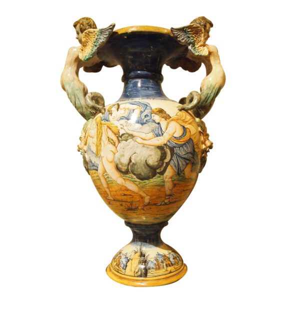pairs-of-large-vases-in-glazed-ware-d-urbino-italy-1850-1