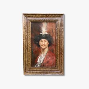 une-huile-sur-toile-portrait-d-un prince-ottoman-par-gaston-hoffmann