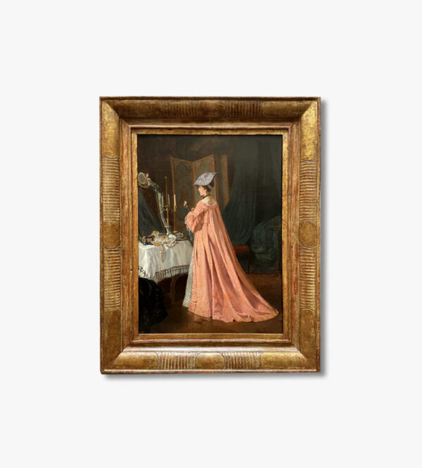 oil-on-canvas-portrait-of-a-young-woman-at-his-closet-by-alfreds-stevens-1