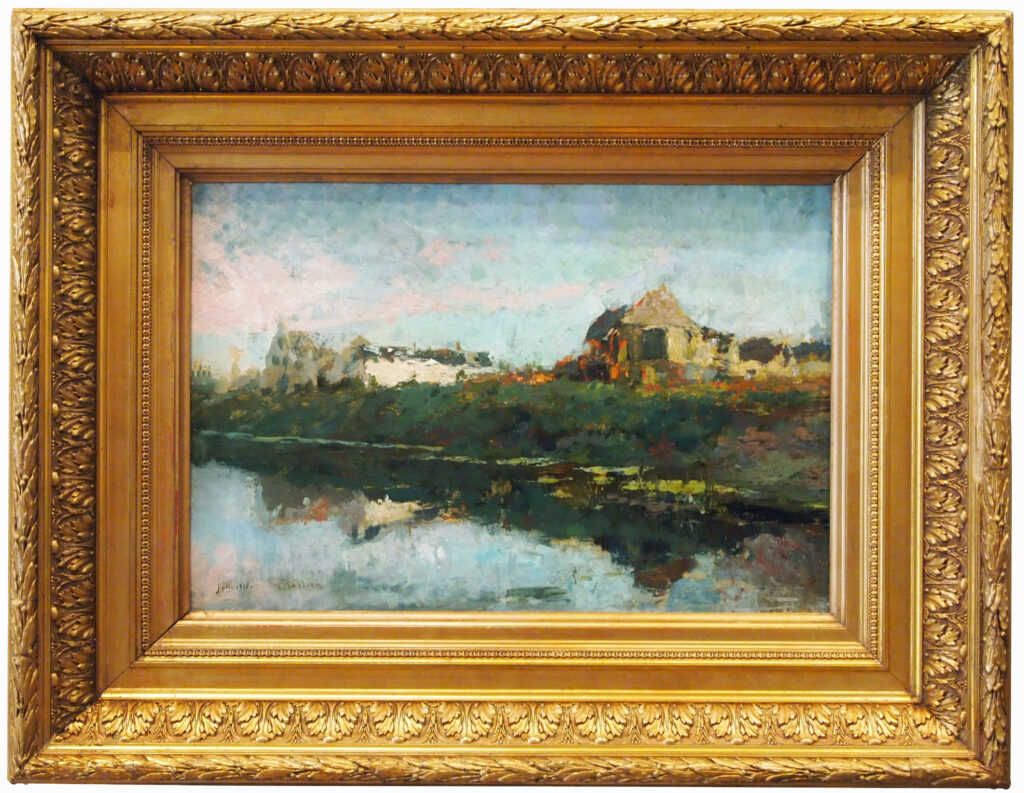 oil-on-cardboard-landscape-with-a-river-by-alfred-bastien