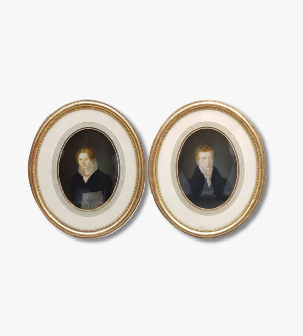mixed-technique-pair-portraits-couple-finish-18th-early-19th