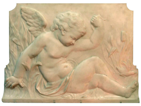 bas-relief-en-marbre-angelot-et-oiseau-19-eme-1