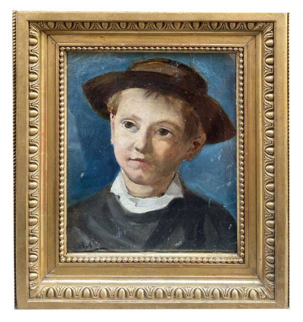 oil-on-canvas-child-portrait-by-joseph-benrnard-artigue-1