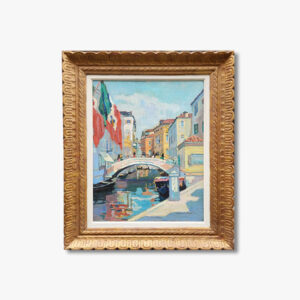 huile-sur-toile-venise-par-guillaume-roger