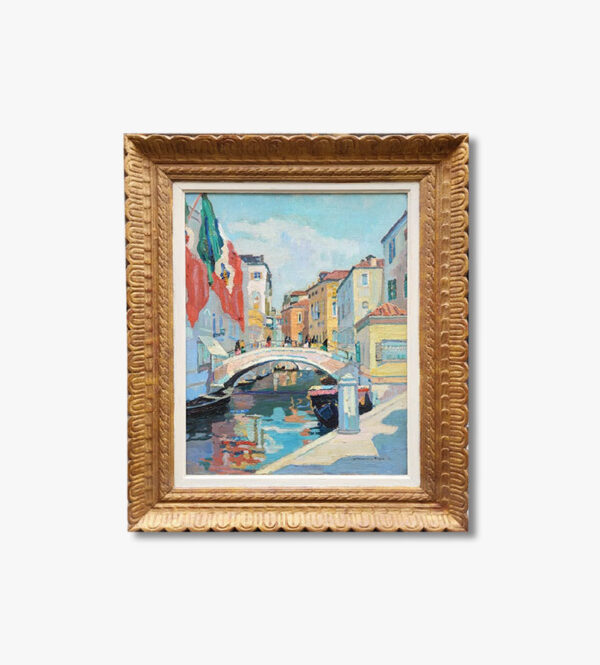 huile-sur-toile-venise-par-guillaume-roger