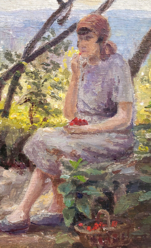 oil-on-panel-woman-under-a-tree-by-henry-charry-2