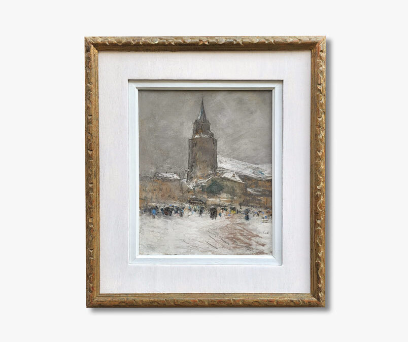 Pastel, Paris, Saint-Germain des prés par Johannes Ten Cate