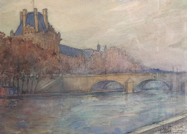 aquarelle-le-louvre-paris-par-victor-regin-1