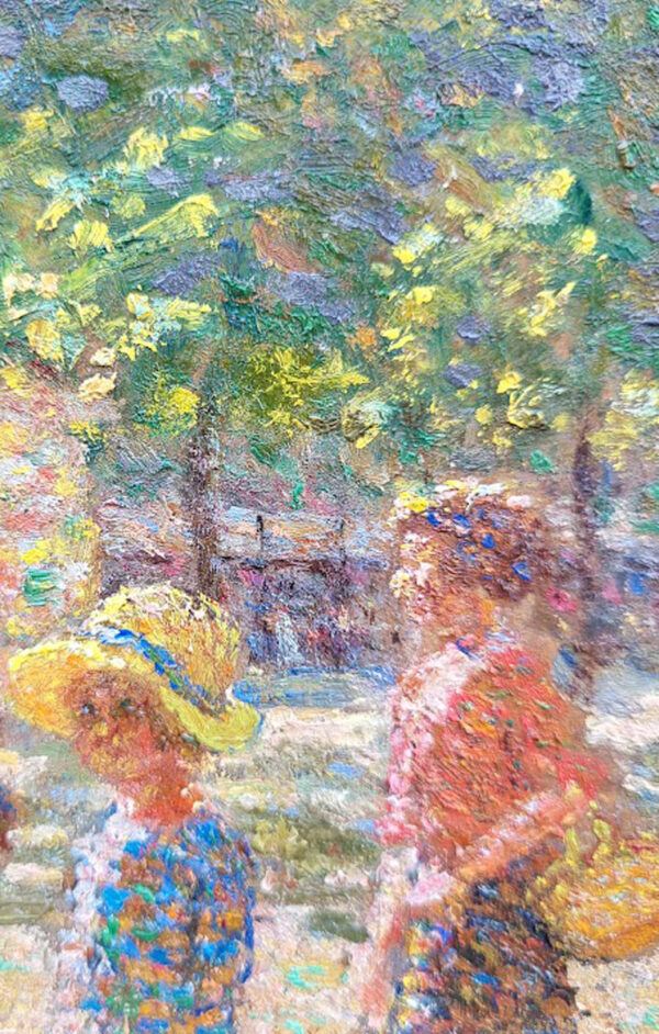 huile-sur-panneau-paris--promenade-au-parc-par-ludovic-vallee-3