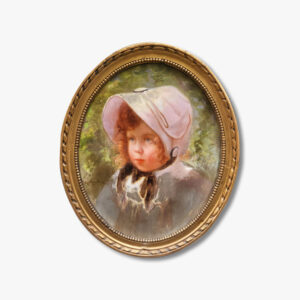 huile-sur-toile-portrait-de-jeune-fille-par-georges-louis-mouton