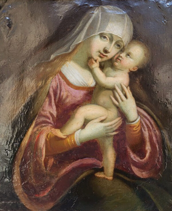 huile-sur-cuivre-vierge-a-l-enfant-17-eme-1