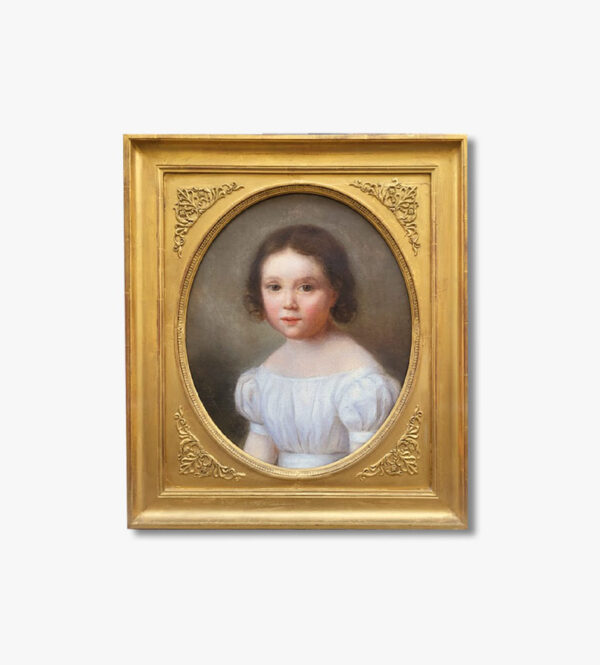 huile-sur-toile-portrait-de-petite-fille-par-edouard-deguelle