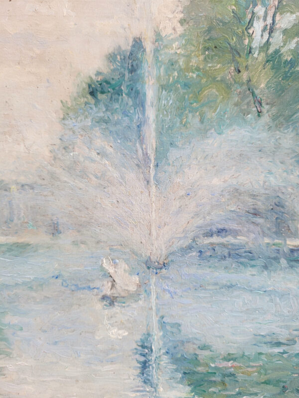 huile-sur-panneau-le-jardin-des-tuileries-par-georges-billaudot-2