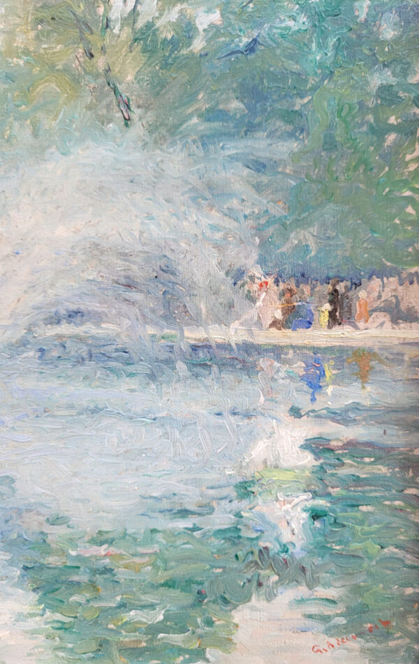 huile-sur-panneau-le-jardin-des-tuileries-par-georges-billaudot-4