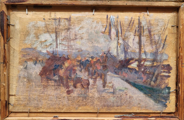 huile-sur-carton-port-de-marseille-par-georges-joubin-3