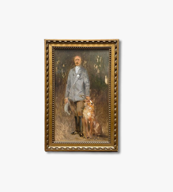 huile-sur-panneau-noble-avec-son-chien-par-gaston-hoffmann