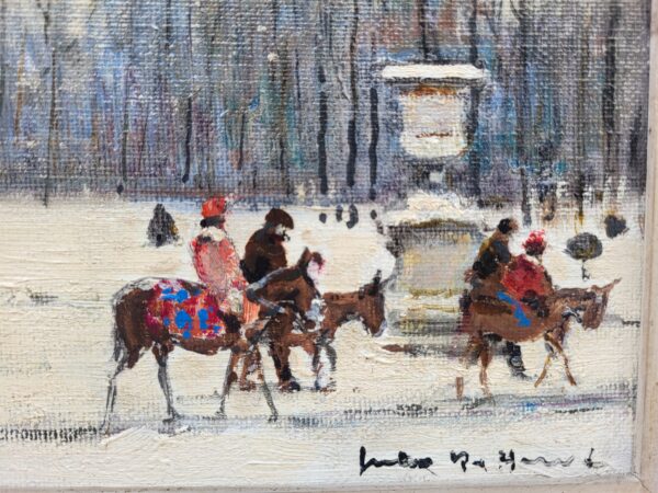huile-sur-toile-hiver-au-jardin-du-luxembourg-par-jules-rene-herve-2