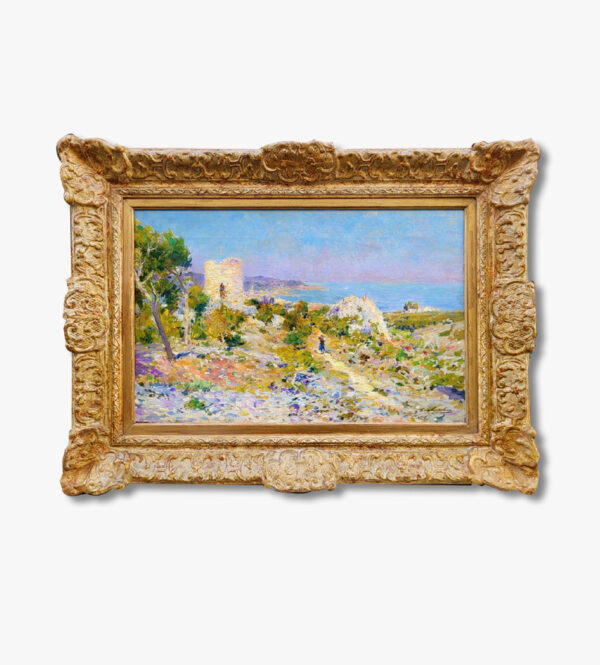 huile-sur-toile-les-colines-vue-sur-martigues-gustave-gagliardini