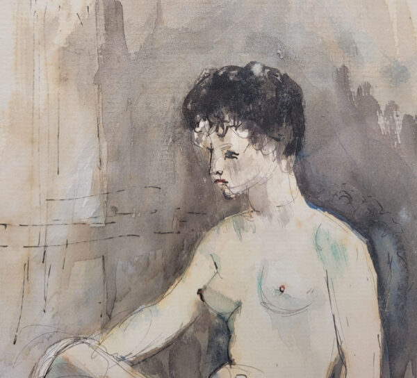 aquarelle-nu-assis-par-paul-belmondo-2