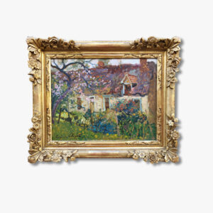 huile-sur-panneau-jardin-au-printemps-par-eugene-chigot