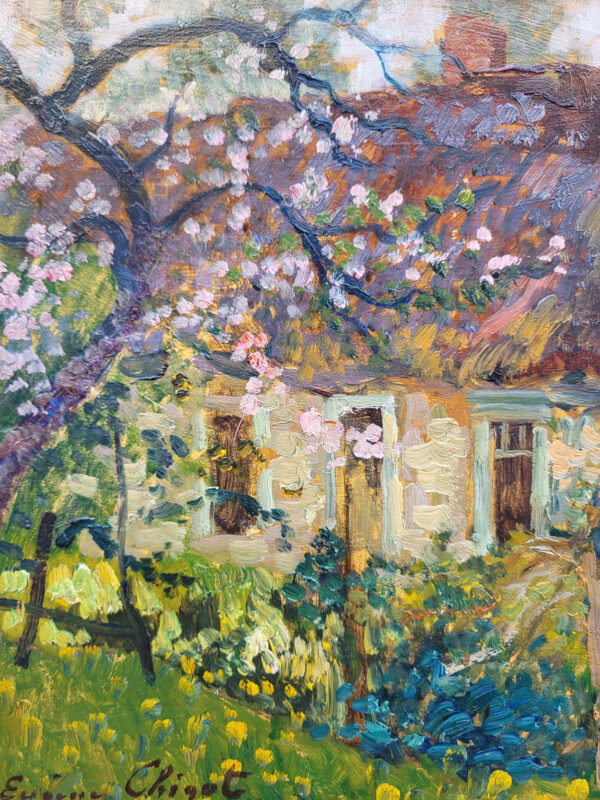 huile-sur-panneau-jardin-au-printemps-par-eugene-chigot-2