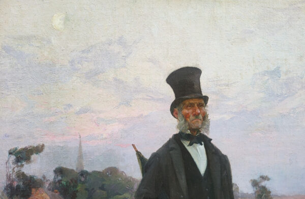 huile-sur-toile-le-colporteur-par-gaston-darien-2