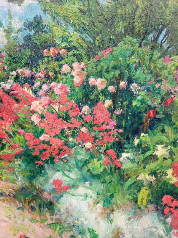 huile-sur-toile-jardin-fleuri-par-joseph-bernard-artigue-4