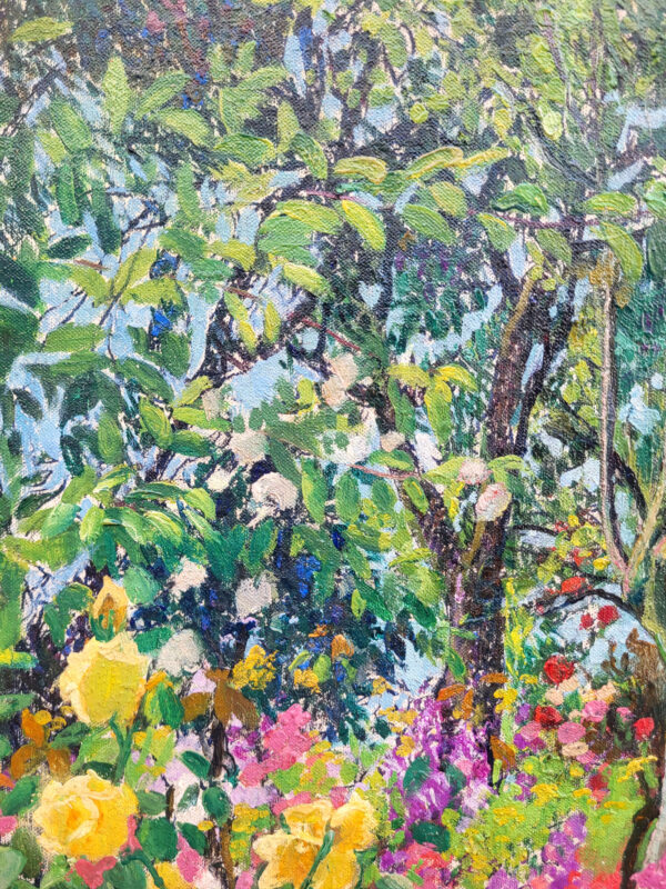 huile-sur-toile-jardin-fleuri-par-joseph-bernard-artigue-7