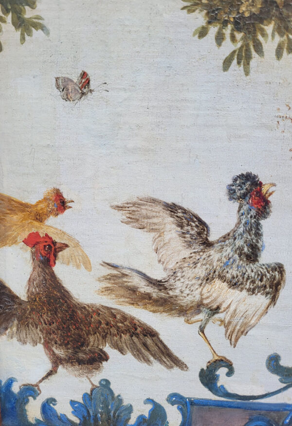 huile-sur-toile-le-coq-nourissier-18-eme-3