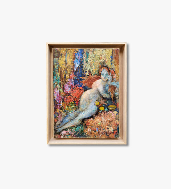 huile-sur-toile-muse-marine-par-emile-brunet