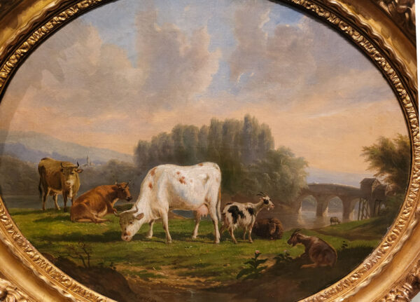 huile-sur-toile-scene-champetre avec-vaches-et-moutons-par-victor-emile-cartier-2