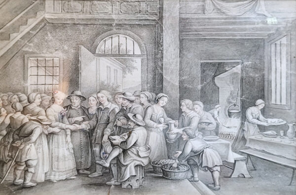 un-dessin-scène-de-mariage-18-eme
