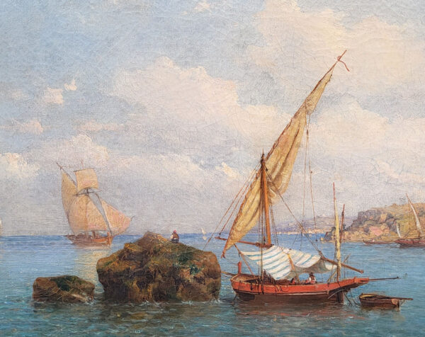 une-huile-sur-toile-marine-les-cotes-portuguaises-par-tony-de-bergue-2