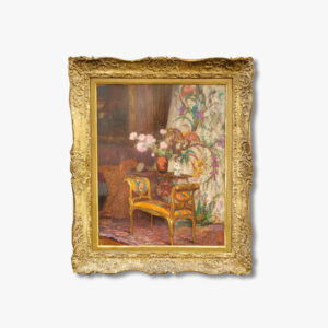 huile-sur-carton-interieur-aux-pivoines-par-joseph-perrachon