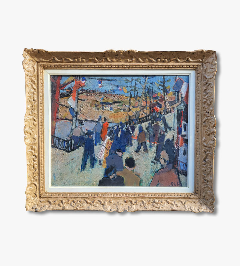 huile-sur-toile-le-14-juillet-par-armand-sinko