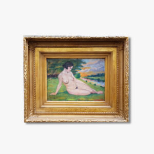 oil-on-nude-at-sunset-by-albert-sebille