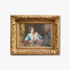 huile-sur-toile-roxane-par-paul-albert-laurens