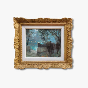 huile-sur-panneau-l-institut-depuis-les-quais-paris-par-jules-rene-herve