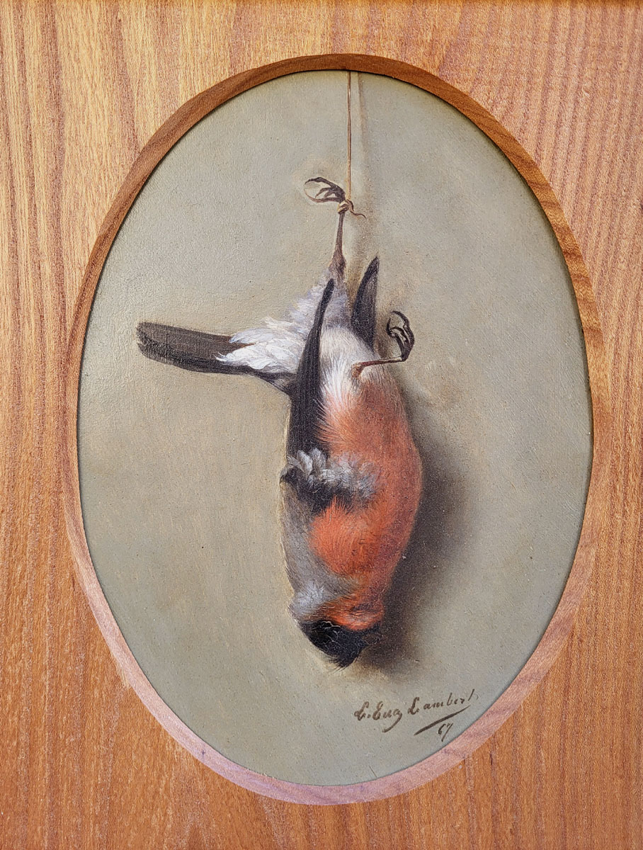 huile-sur-panneau-nature-morte-a-l-oiseau-par-louis-eugene-lambert-1