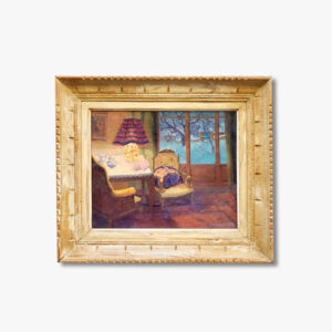 huile-sur-toile-interieur-avec-vue-sur-neige-par-micheline-cannaut-utz