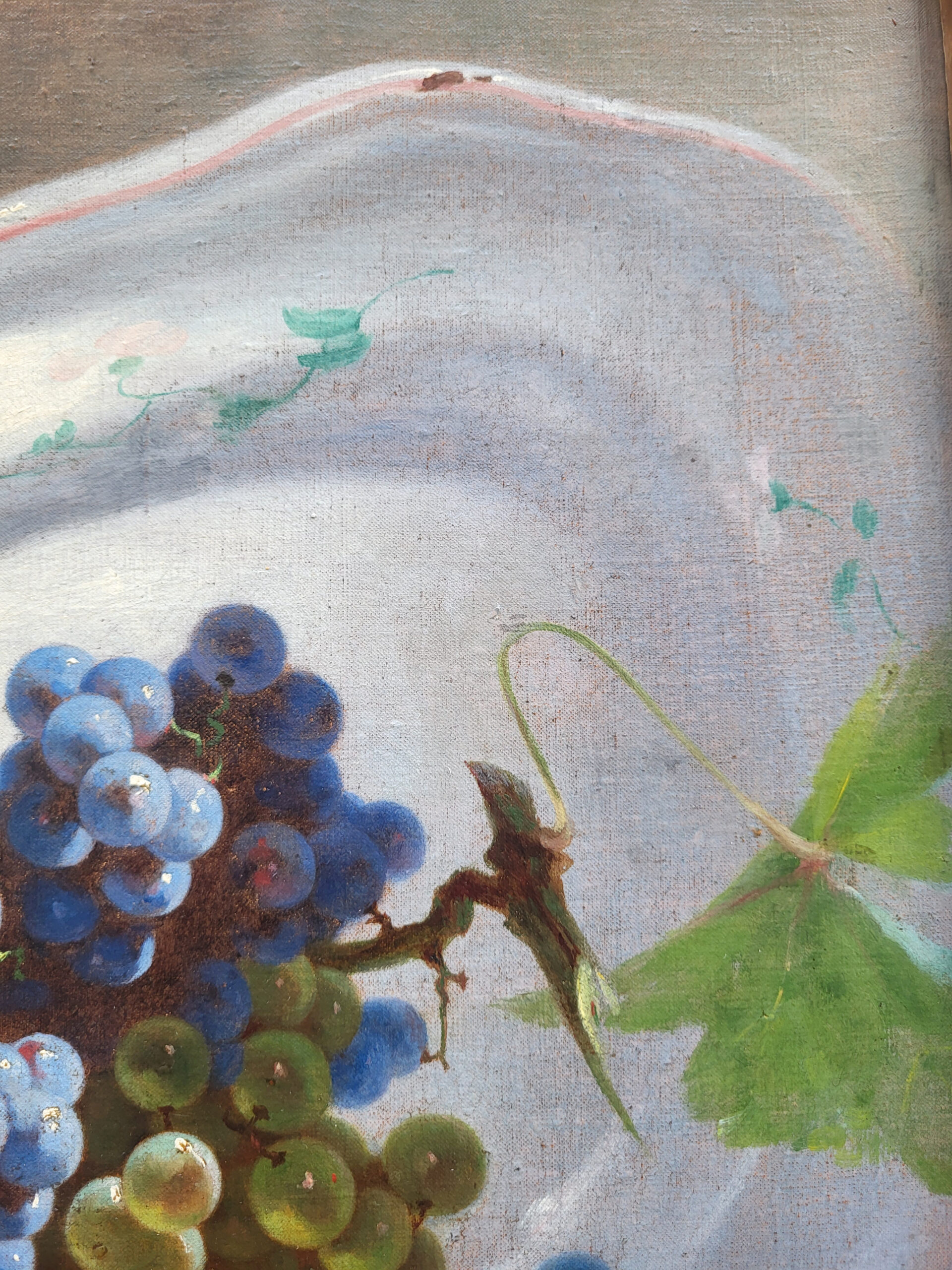 huile-sur-toile-nature-morte-aux-raisins-par-nestor-bavoux-5