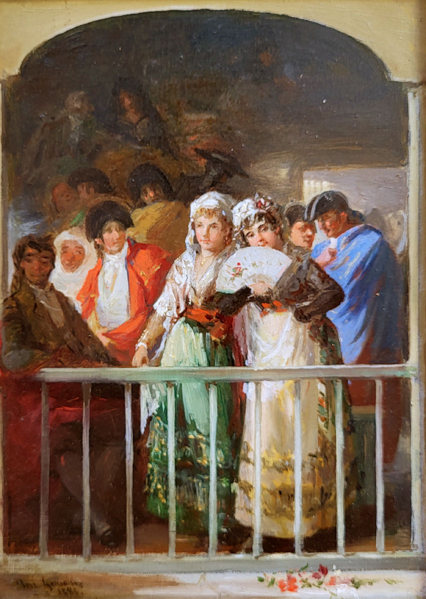 huile-sur-panneau-le-balcon-par-jose-gonzalvez-1885-1