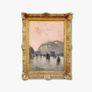 huile-sur-toile-fin-de-journee-a-londres-par-frank-boggs-novembre-1883