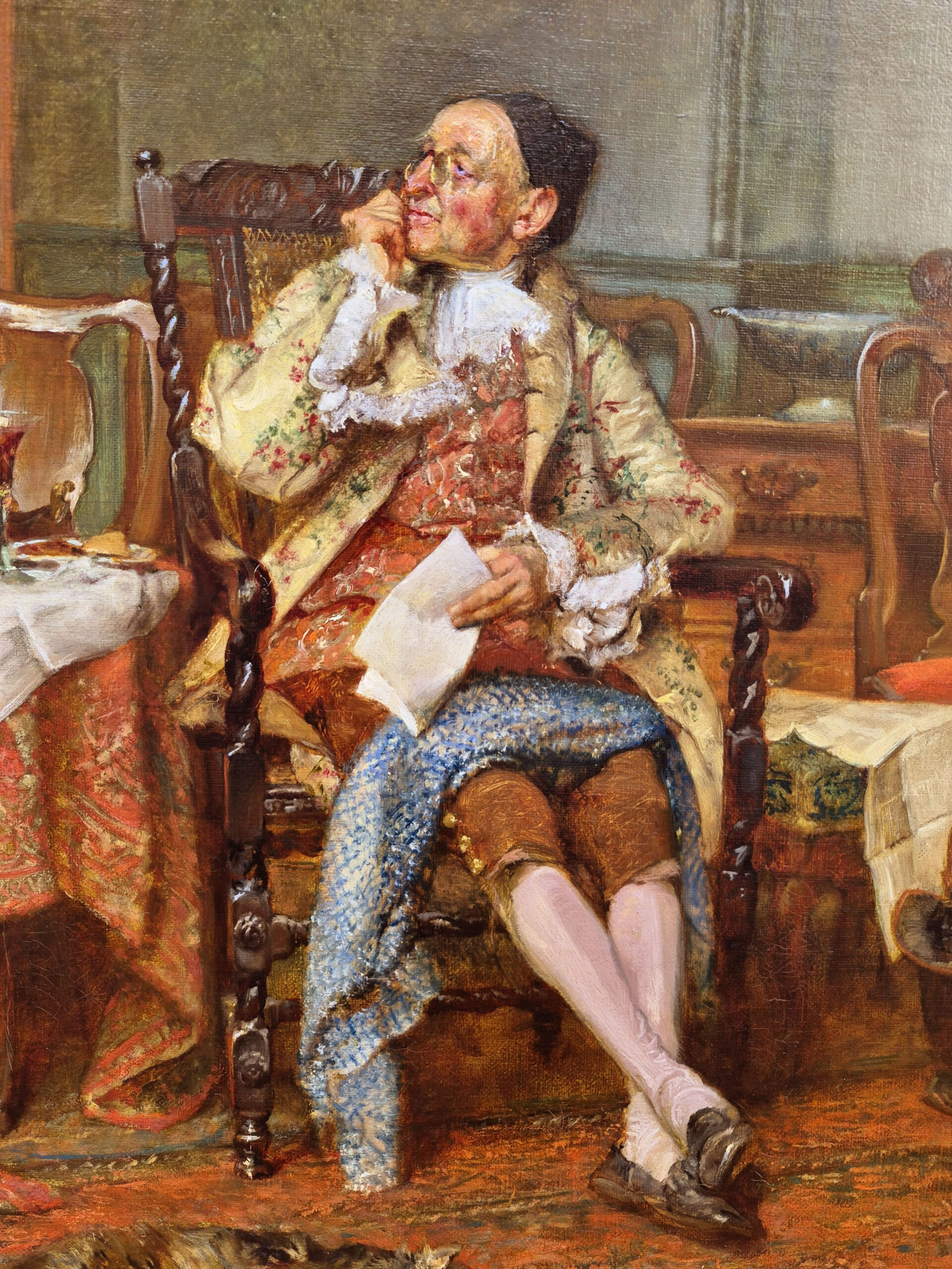 huile-sur-panneau-lacousine-de-province-par-edgar-bundy-2